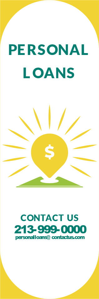 Custom Outdoor Yard Signs Multiple Sizes Personal Loans