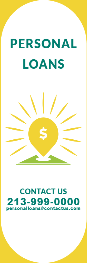 Custom Outdoor Yard Signs Multiple Sizes Personal Loans