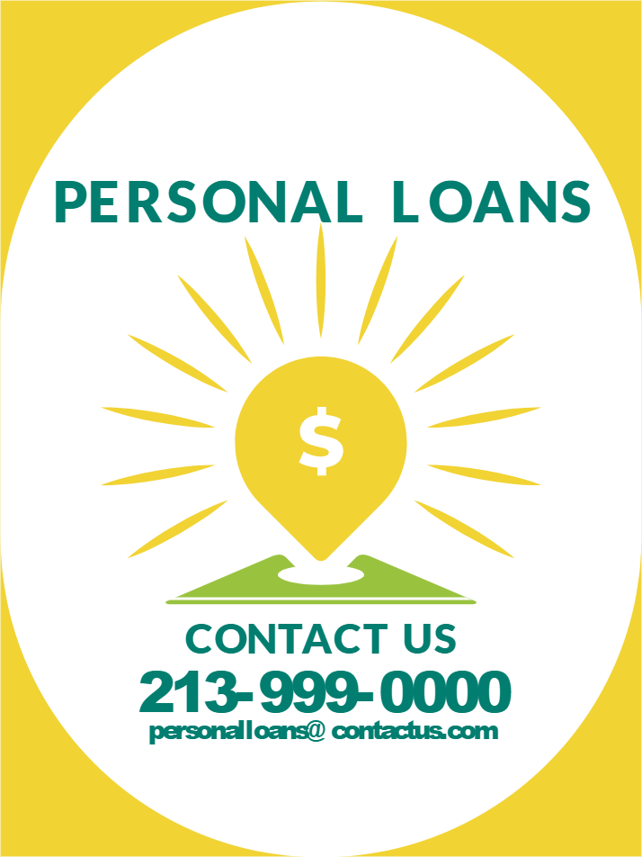 Custom Outdoor Yard Signs Multiple Sizes Personal Loans