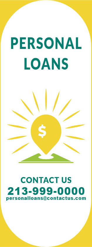 Custom Outdoor Yard Signs Multiple Sizes Personal Loans