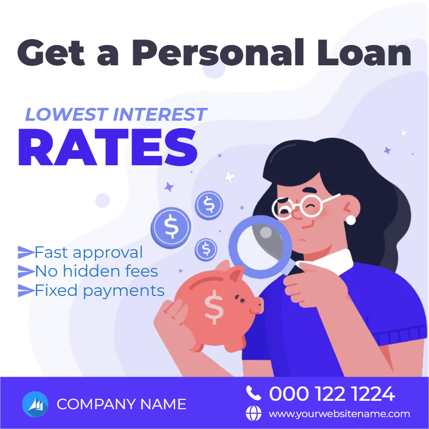 Custom Outdoor Yard Signs Multiple Sizes Get A Personal Loan Today