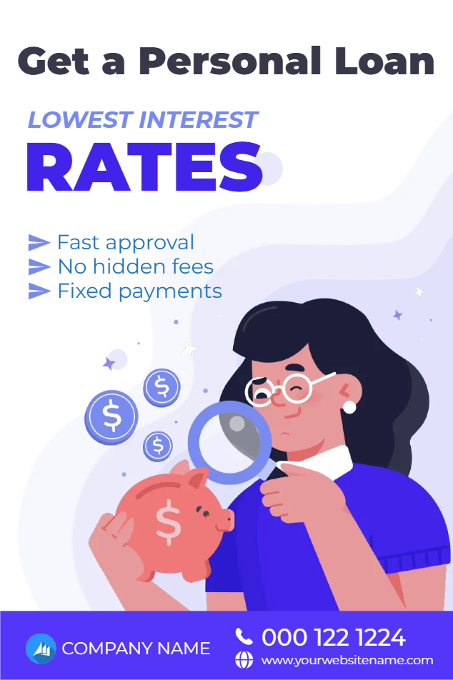 Custom Outdoor Yard Signs Multiple Sizes Get A Personal Loan Today