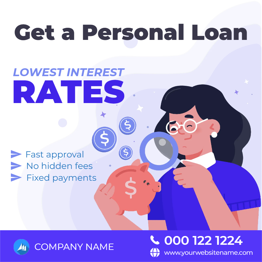 Custom Outdoor Yard Signs Multiple Sizes Get A Personal Loan Today