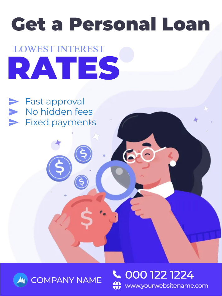 Custom Outdoor Yard Signs Multiple Sizes Get A Personal Loan Today