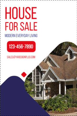 Custom Outdoor Yard Signs Multiple Sizes House for Sale