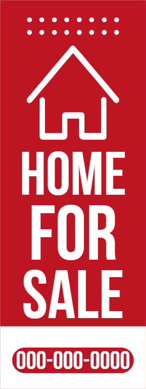 Custom Outdoor Yard Signs Multiple Sizes Home for Sale