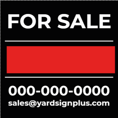 Custom Outdoor Yard Signs Multiple Sizes  Sale