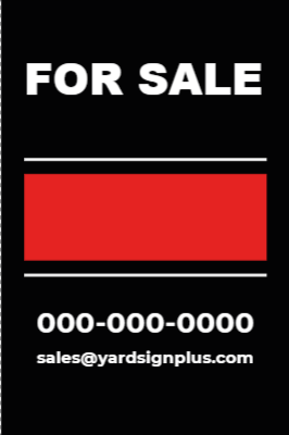 Custom Outdoor Yard Signs Multiple Sizes  Sale