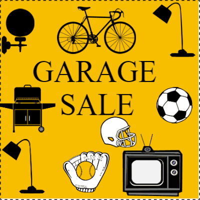Custom Outdoor Yard Signs Multiple Sizes Garage Sale