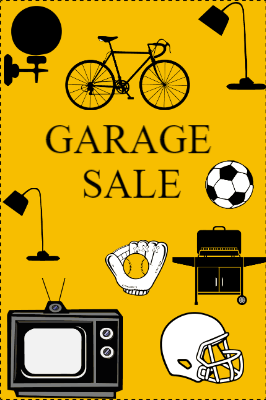 Custom Outdoor Yard Signs Multiple Sizes Garage Sale