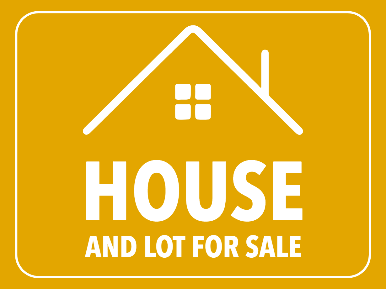 Custom Outdoor Yard Signs Multiple Sizes House and Lot