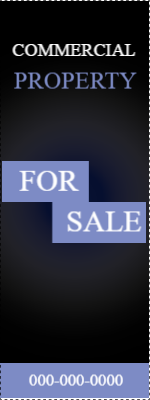 Custom Outdoor Yard Signs Multiple Sizes Commercial Property