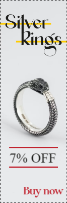 Custom Outdoor Yard Signs Multiple Sizes Silver Rings