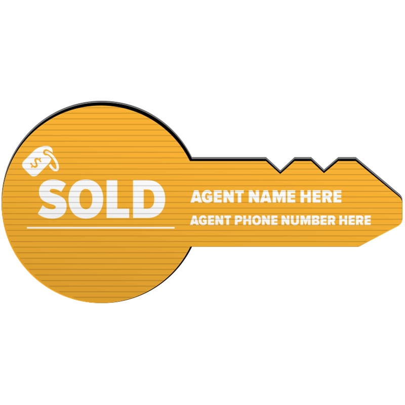 Custom Giant Key Signs Sold