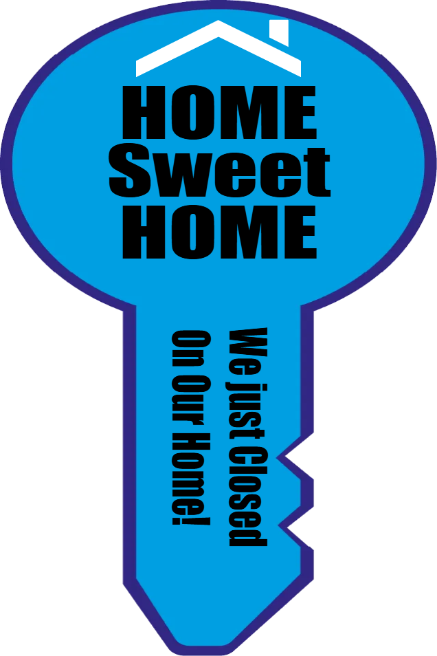 Custom Giant Keys We Just Closed