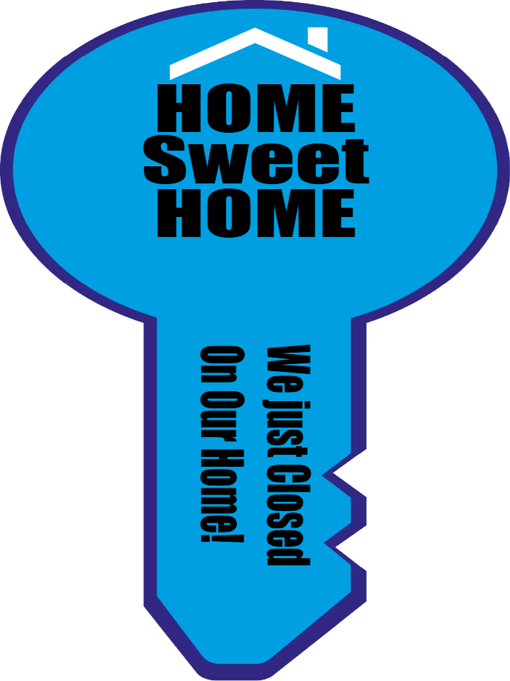 Custom Giant Keys We Just Closed