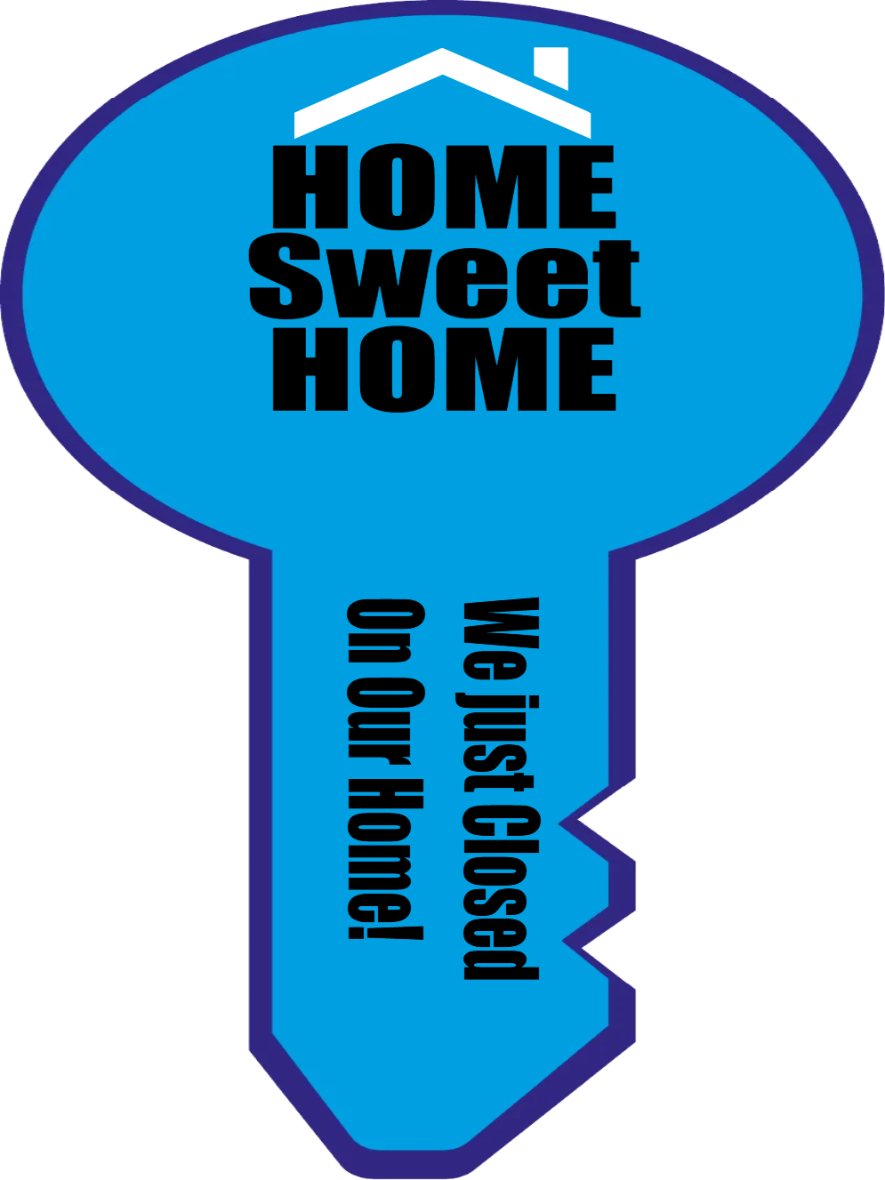 Custom Outdoor Giant Keys Multiple Sizes Closed