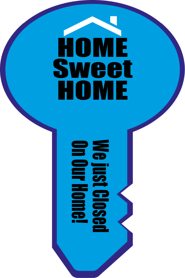 Custom Giant Keys We Just Closed