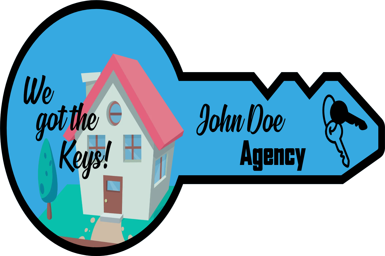 Custom Outdoor Giant Keys Multiple Sizes Got Keys