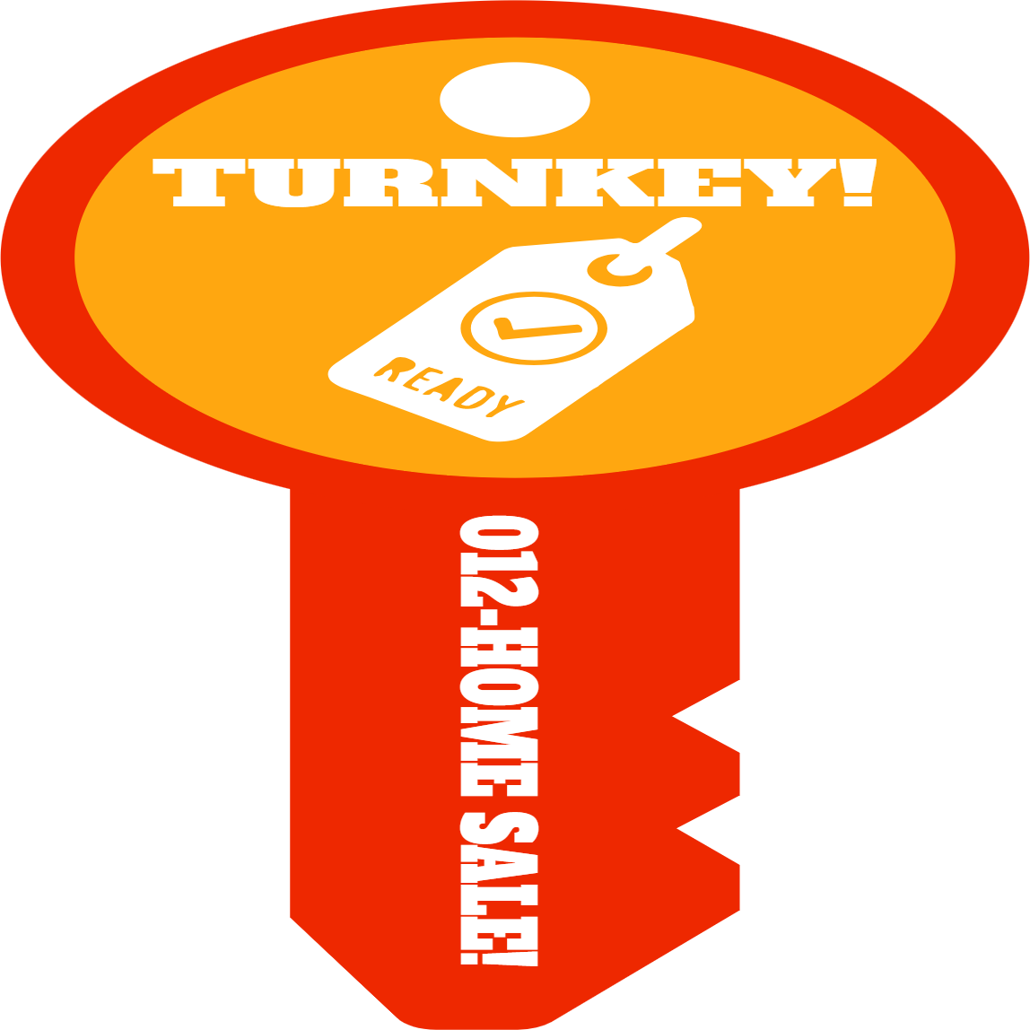 Custom Outdoor Giant Keys Multiple Sizes Turn Key