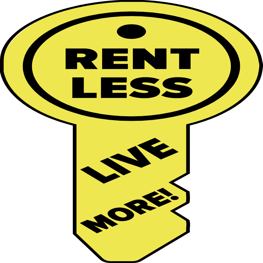 Custom Giant Keys Rent Less Live More