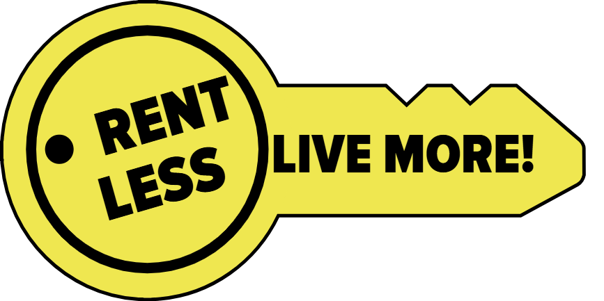 Custom Giant Keys Rent Less Live More