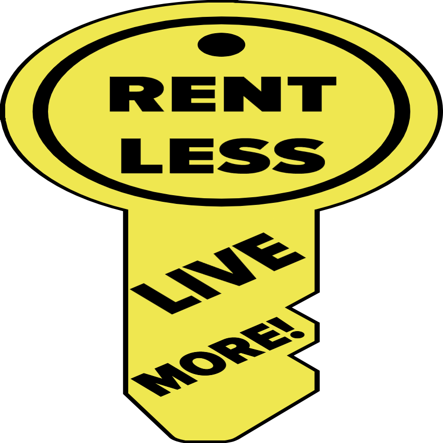 Custom Giant Keys Rent Less Live More