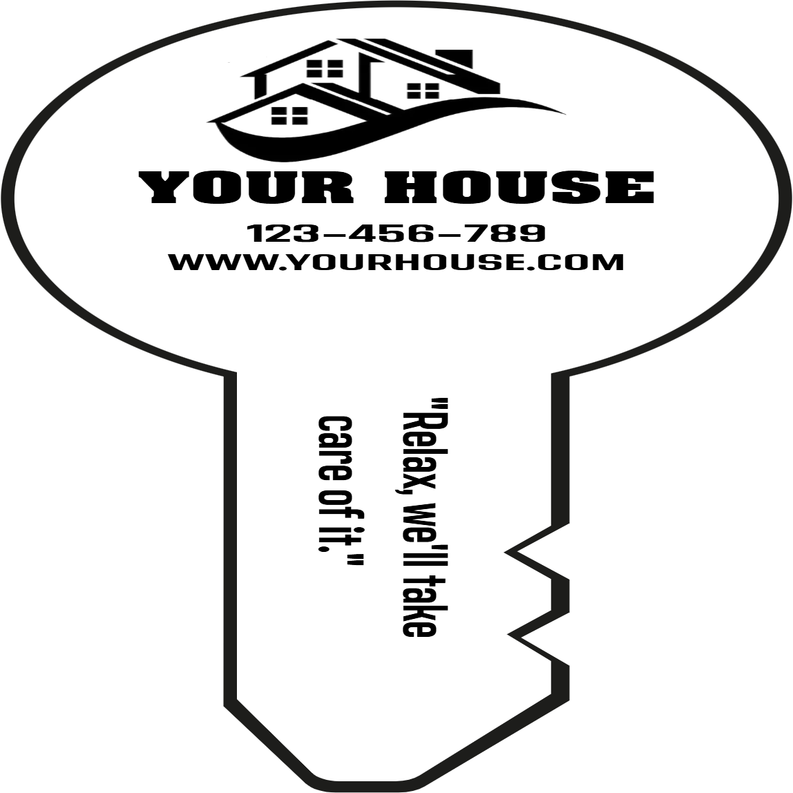 Custom Outdoor Giant Keys Multiple Sizes Your House