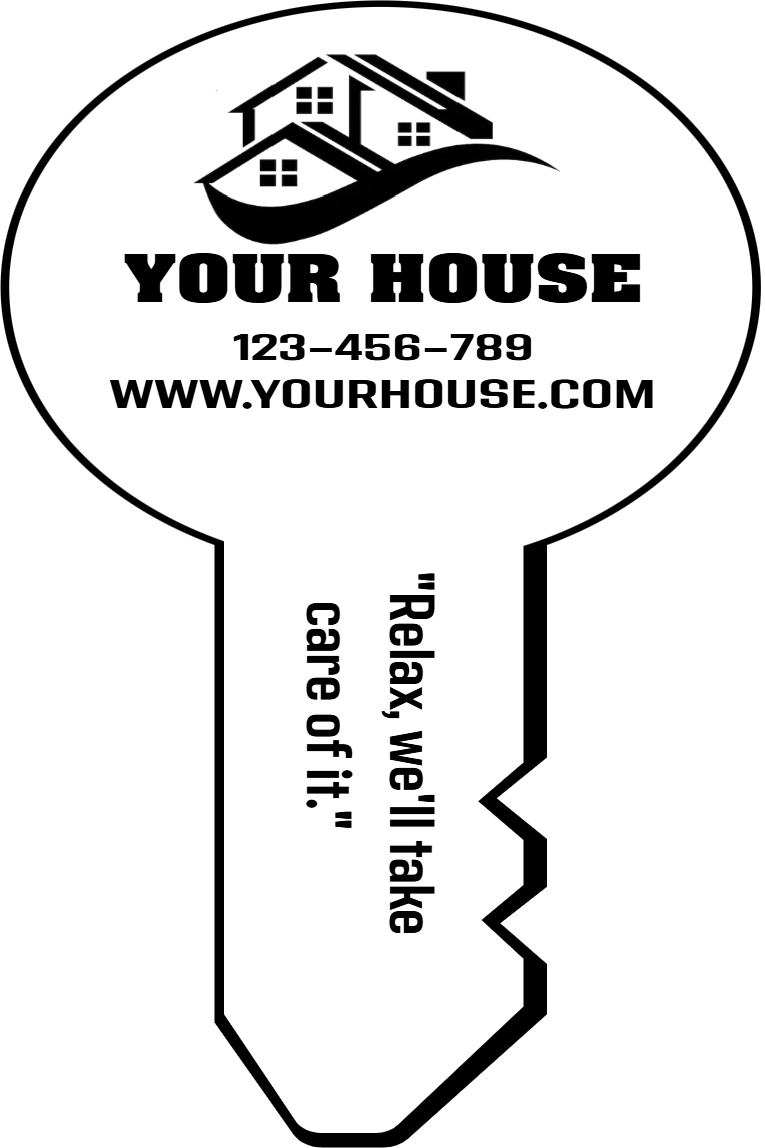 Custom Outdoor Giant Keys Multiple Sizes Your House