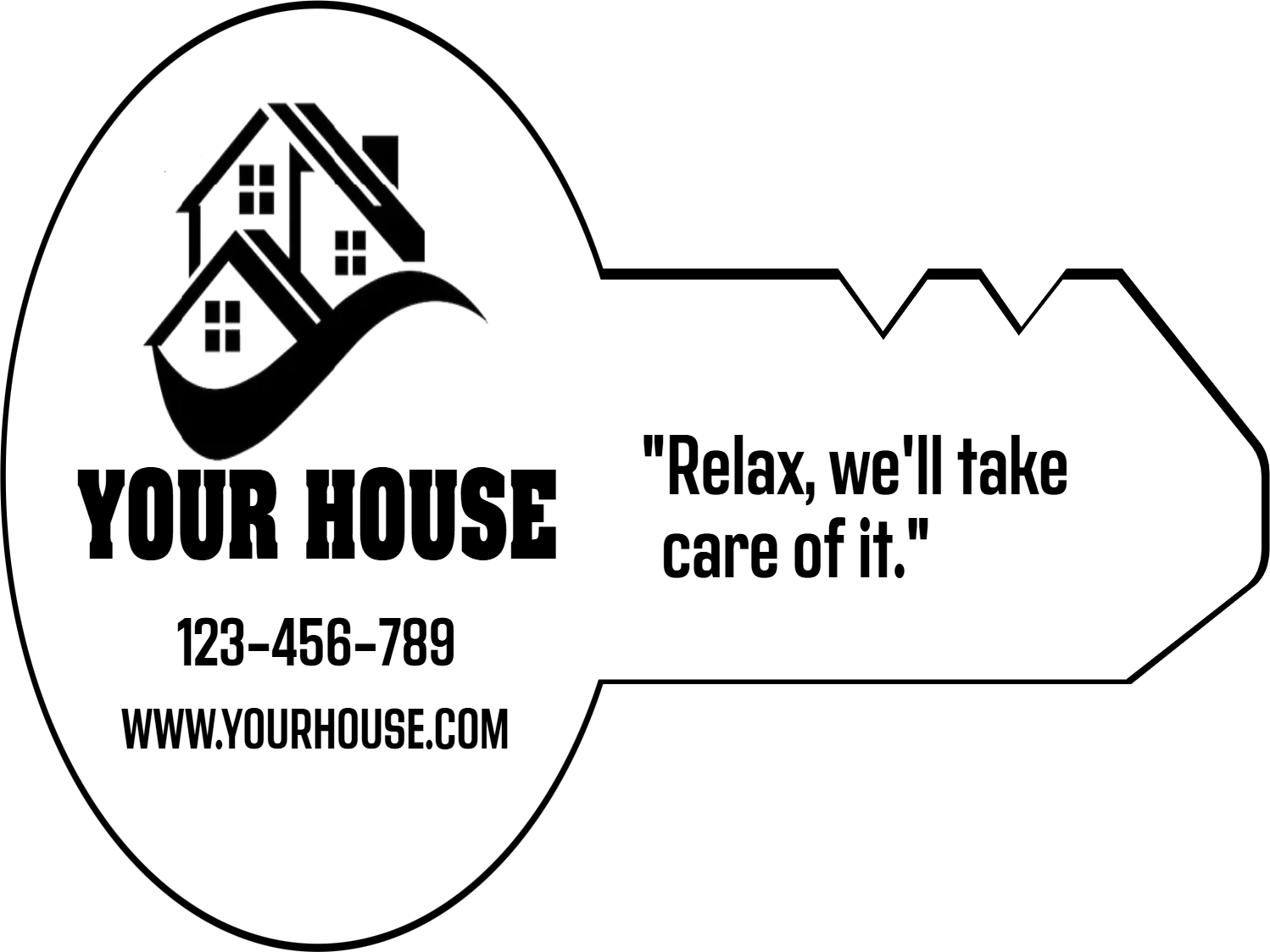 Custom Outdoor Giant Keys Multiple Sizes Your House