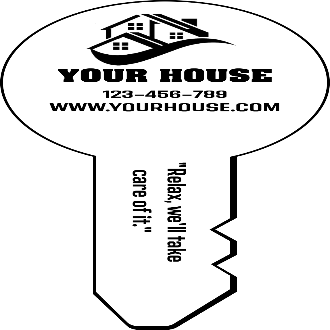 Custom Outdoor Giant Keys Multiple Sizes Your House