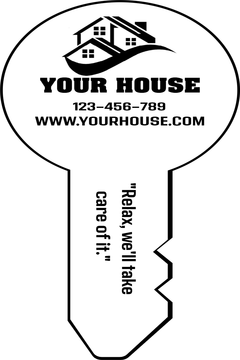 Custom Outdoor Giant Keys Multiple Sizes Your House