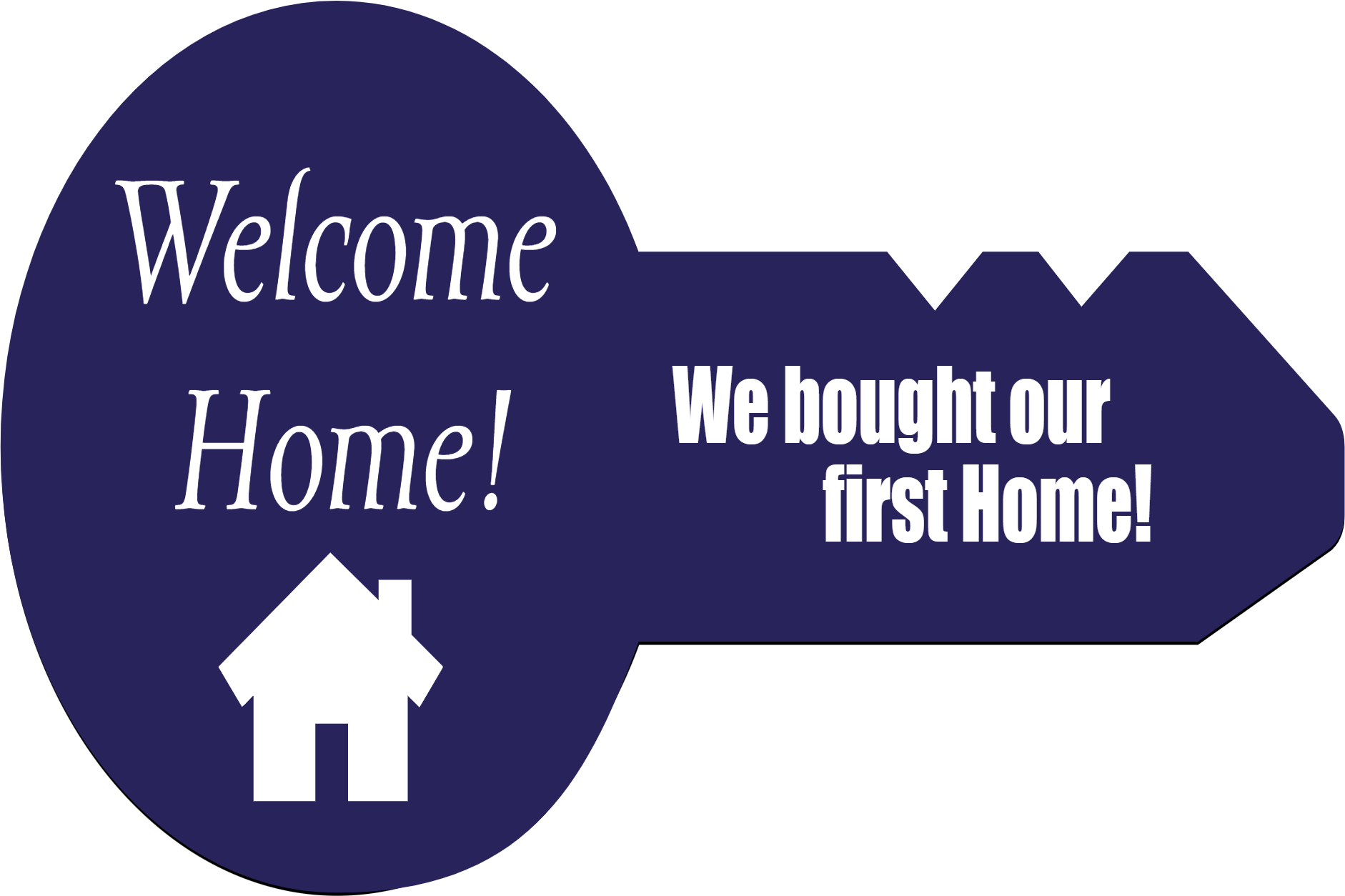 Custom Outdoor Giant Keys Multiple Sizes Welcome