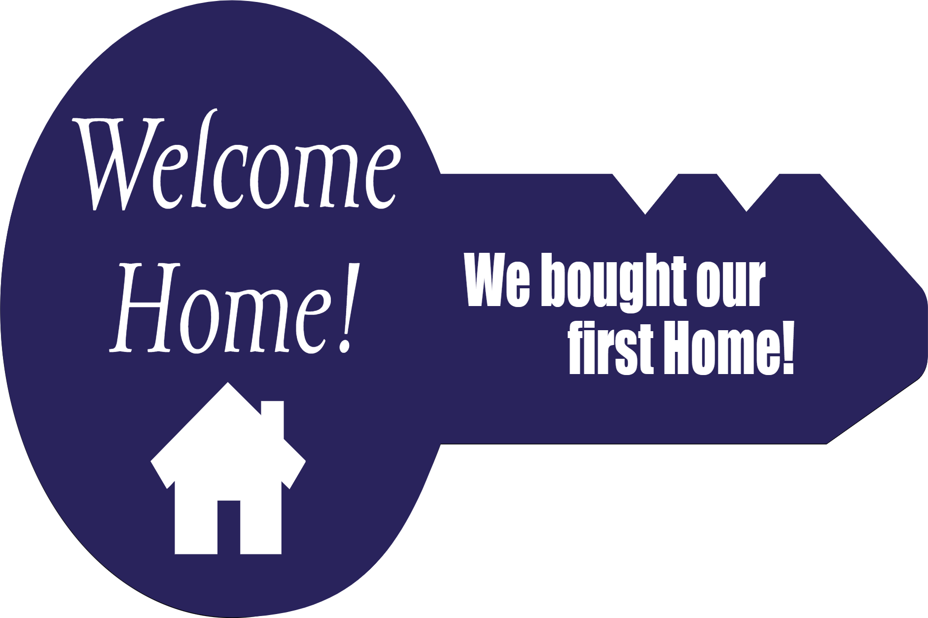 Custom Outdoor Giant Keys Multiple Sizes Welcome