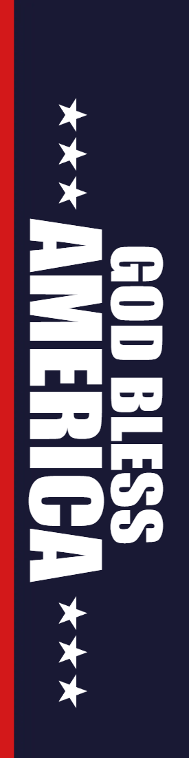 Custom Outdoor Yard Signs Multiple Sizes Bless America