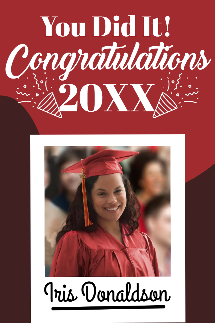 Custom Outdoor Yard Signs Multiple Sizes You Did It 20XX