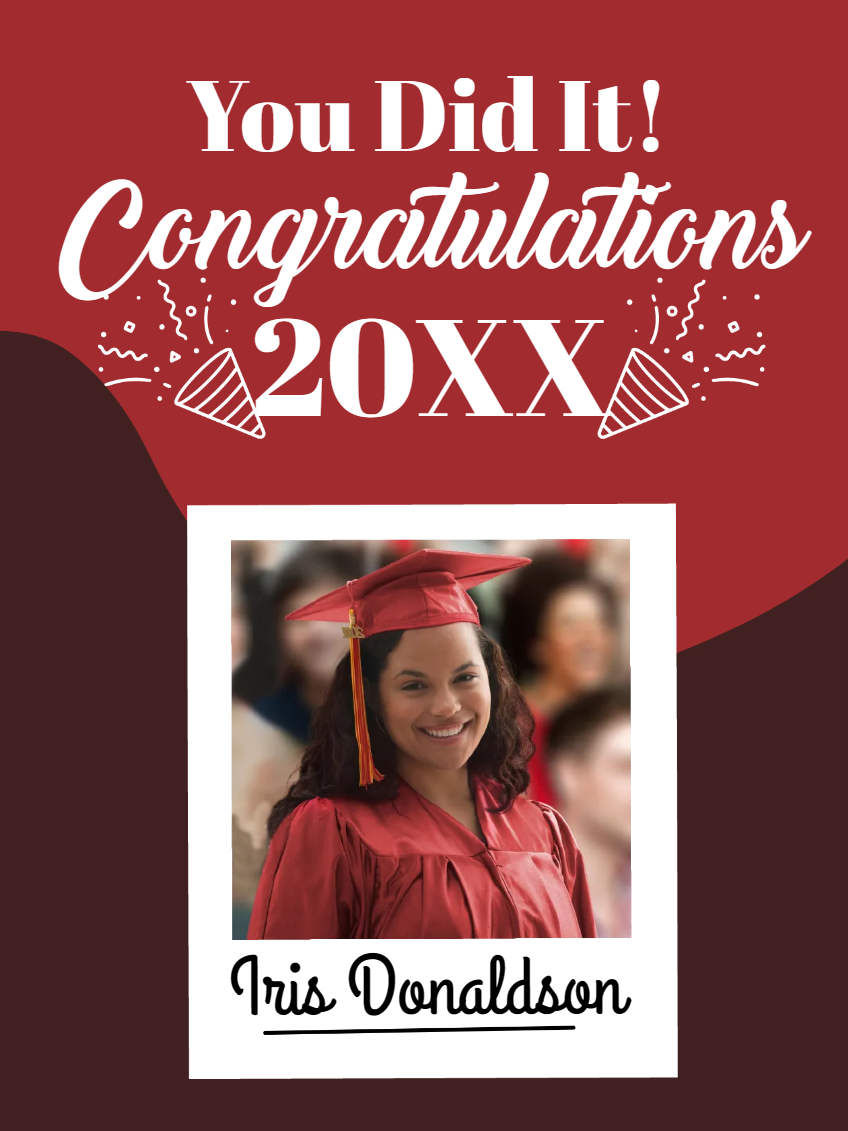 Custom Outdoor Yard Signs Multiple Sizes You Did It 20XX