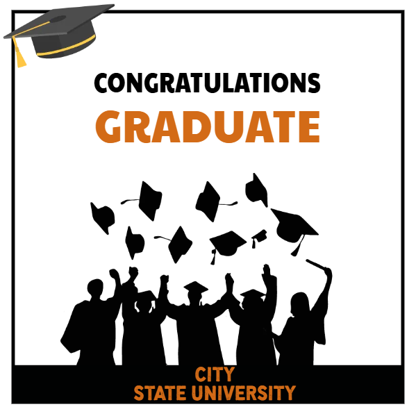 Custom Outdoor Yard Signs Multiple Sizes Graduate