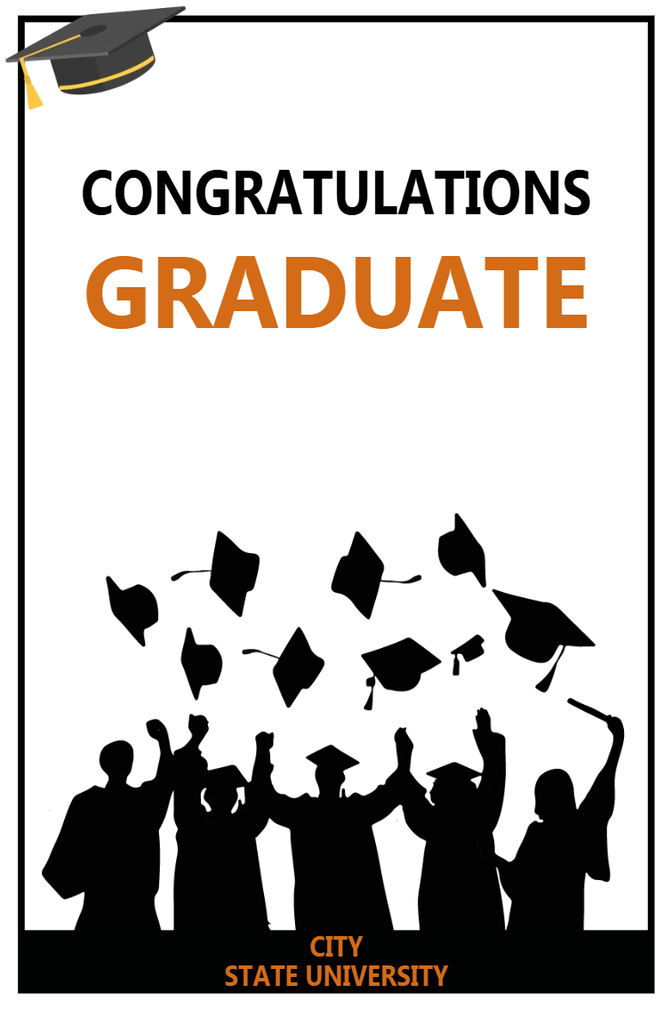 Custom Outdoor Yard Signs Multiple Sizes Graduate