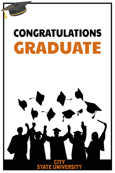 Custom Outdoor Yard Signs Multiple Sizes Graduate