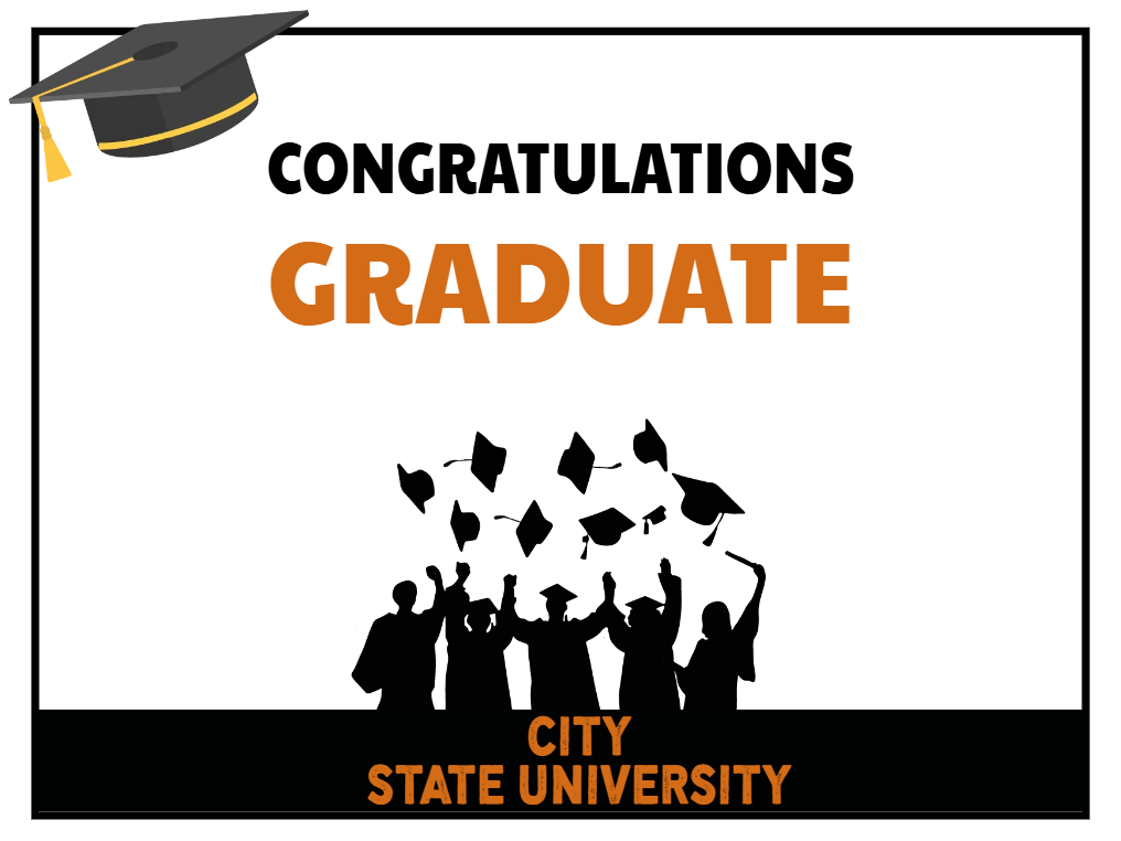 Custom Outdoor Yard Signs Multiple Sizes Graduate