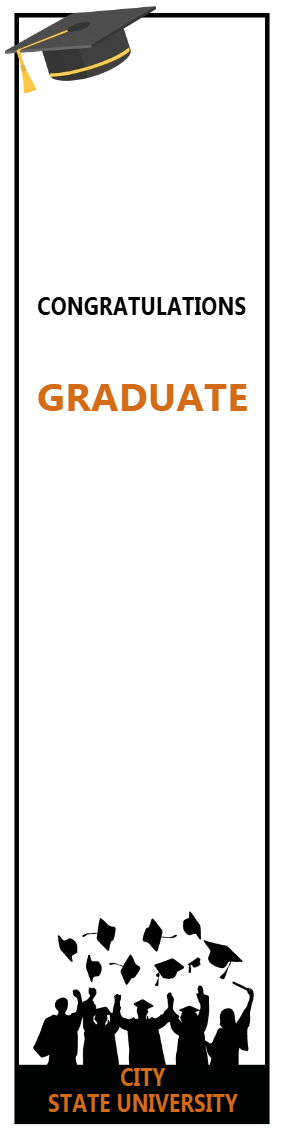 Custom Outdoor Yard Signs Multiple Sizes Graduate