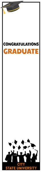 Custom Outdoor Yard Signs Multiple Sizes Graduate