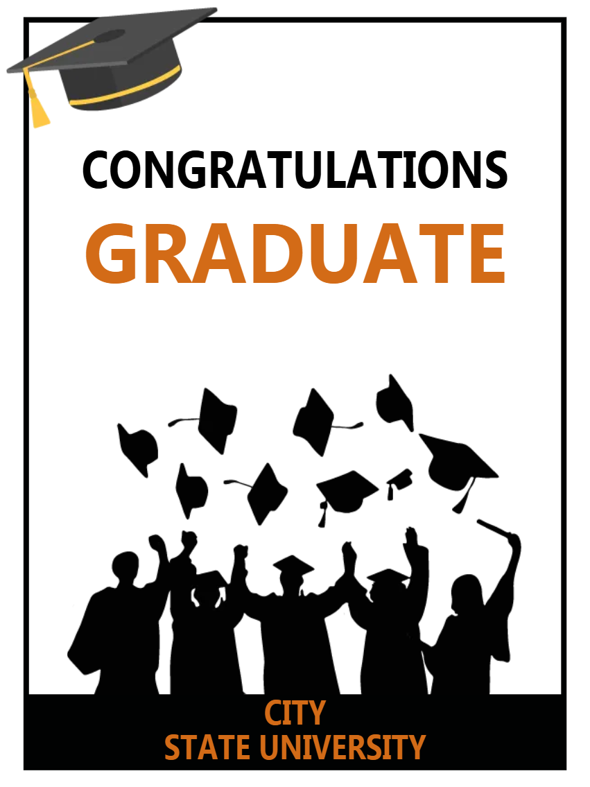 Custom Outdoor Yard Signs Multiple Sizes Graduate