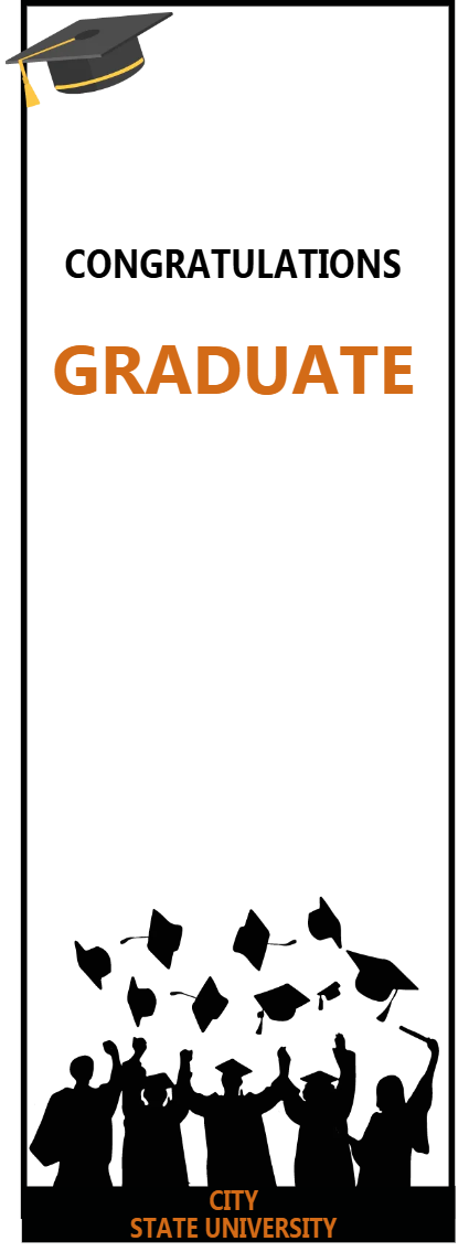 Custom Outdoor Yard Signs Multiple Sizes Graduate