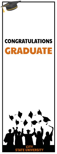 Custom Outdoor Yard Signs Multiple Sizes Graduate