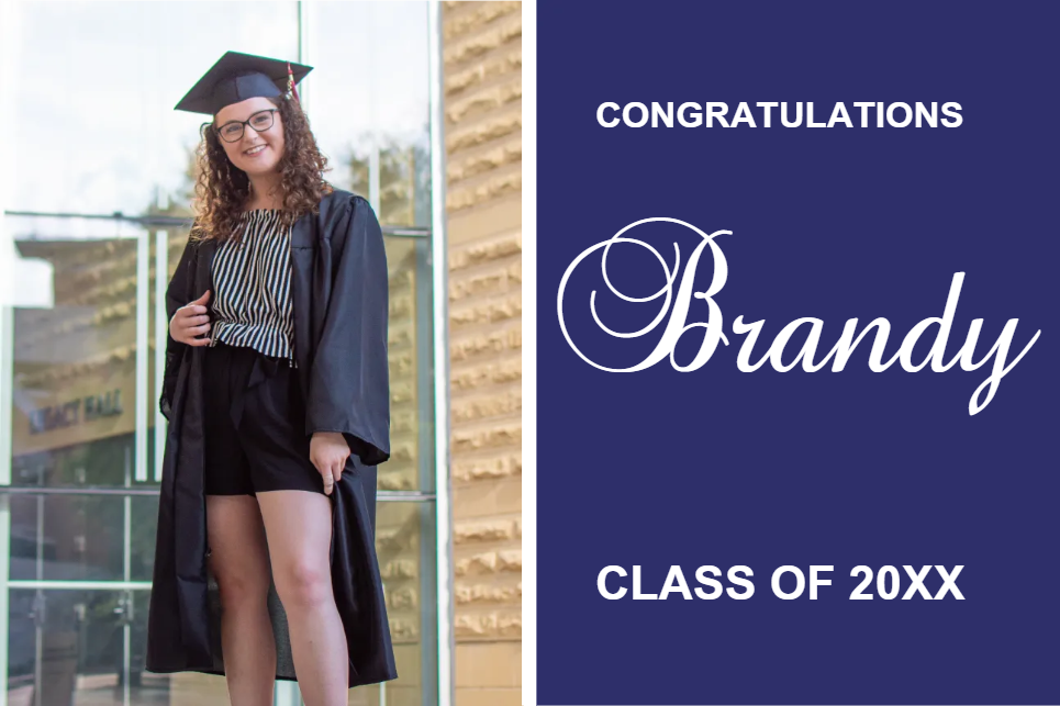 Custom Outdoor Yard Signs Multiple Sizes Congratulations