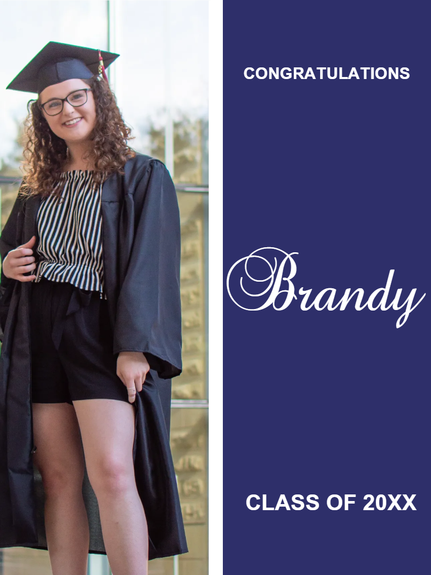 Custom Outdoor Yard Signs Multiple Sizes Congratulations