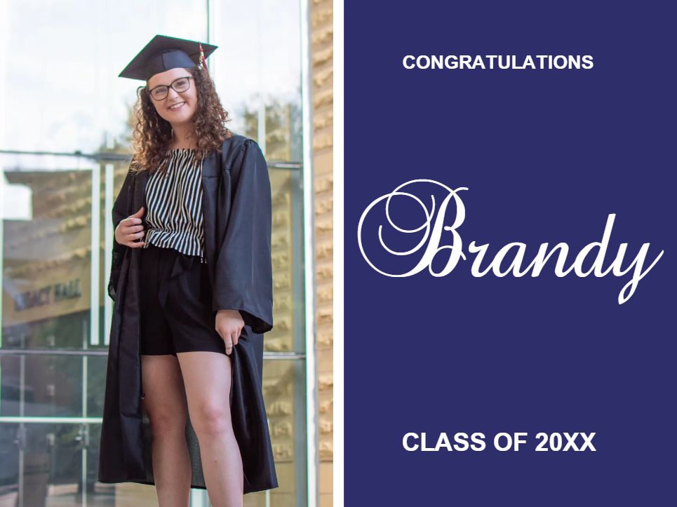 Custom Outdoor Yard Signs Multiple Sizes Congratulations