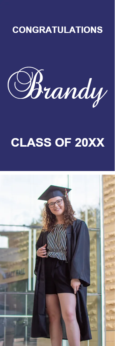 Custom Outdoor Yard Signs Multiple Sizes Congratulations